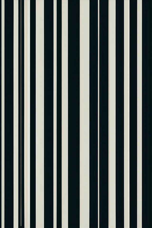 Generate an image of a simple zebra pattern wallpaper with basic, uncomplicated black and white stripes.