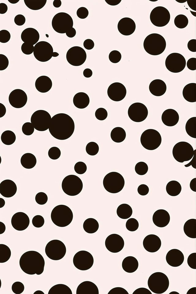 A simple, minimalist cheetah print wallpaper with a neutral color scheme and evenly distributed spots