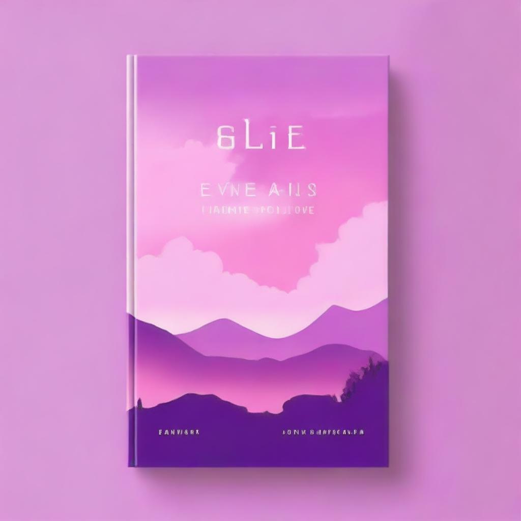 Create an aesthetic sapphic coming of age concept book cover