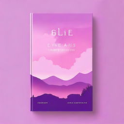Create an aesthetic sapphic coming of age concept book cover