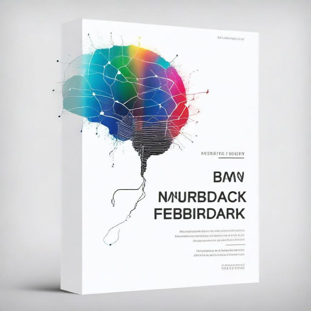 Create an image for a book cover titled 'Neurofeedback'