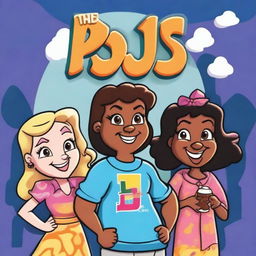 Create a movie poster for the cartoon show 'The PJ's'