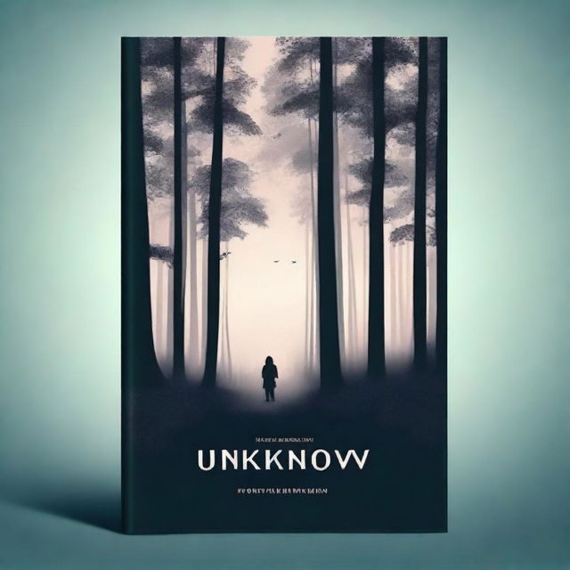 Generate a book cover design with a mysterious and intriguing vibe