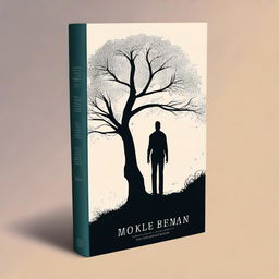 Design the back cover art for a novel. It should be visually appealing and in line with the typical style of book covers.