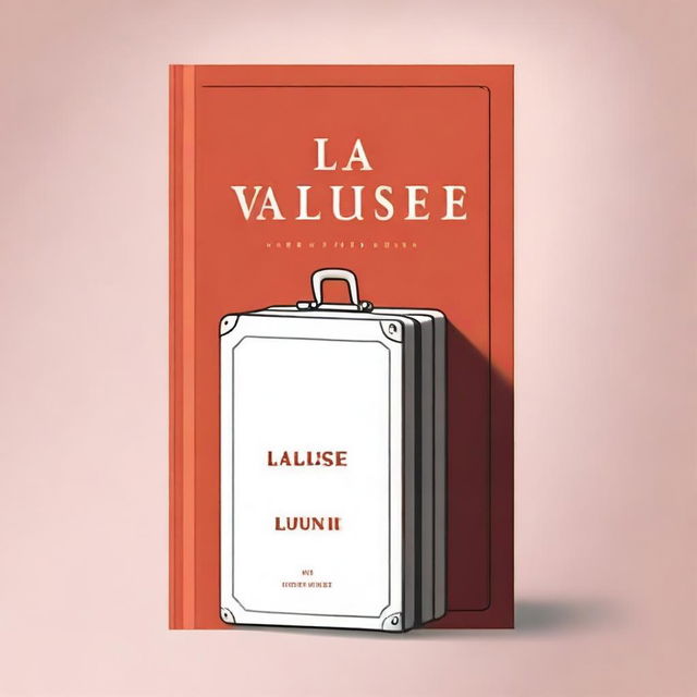 Design a book cover for a book titled 'La valise'