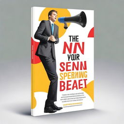 Create a book cover for a public speaking guide