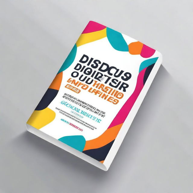 Create a book cover for a book titled 'Top 20 Disruptors in Business'