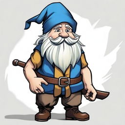 Revise the image of the good-natured gnome character from Dungeons and Dragons