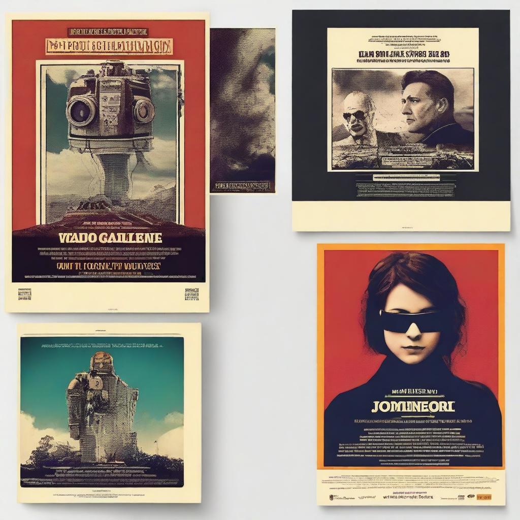 Create a film poster based on the two uploaded images.