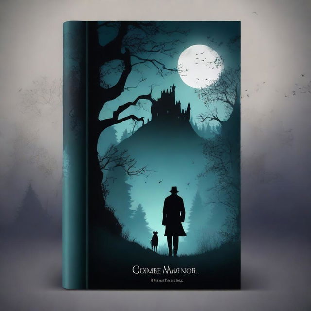 Generate a book cover with a mysterious and intriguing atmosphere