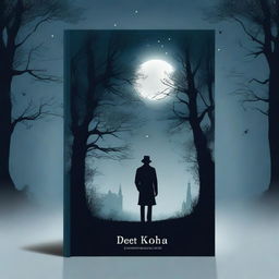 Generate a book cover with a mysterious and intriguing atmosphere