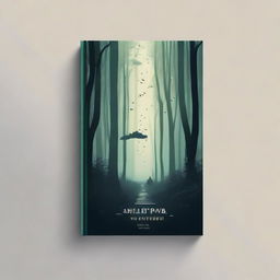 Design a book cover with a mysterious and captivating vibe