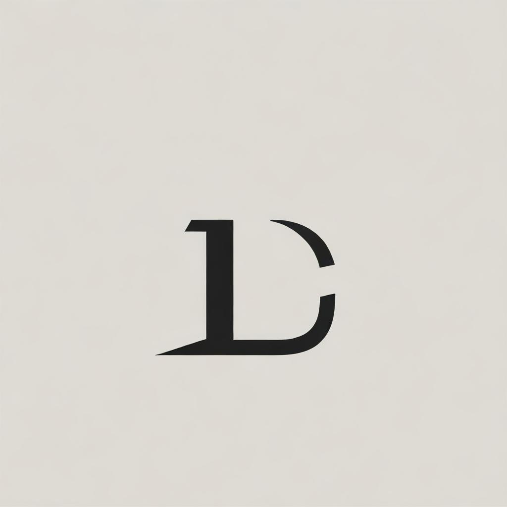 An artistic and minimalist representation of the initials 'LS'. The design should be sleek, modern and evoke a sense of professionalism.