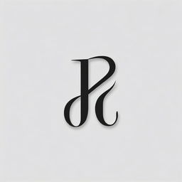 An artistic and minimalist representation of the initials 'LS'. The design should be sleek, modern and evoke a sense of professionalism.