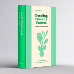 Design a book cover for a book titled 'Decoding Plantar Fasciitis'