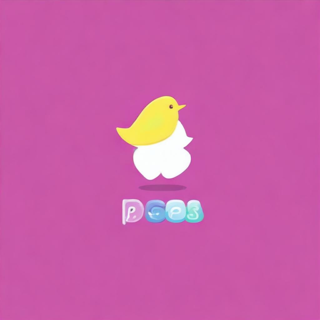 Create a logo for a friendship application named 'Peeps'