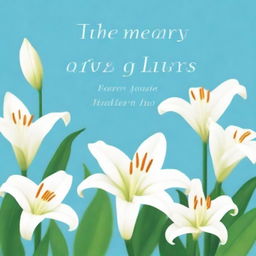 Generate a book cover with the title 'In the Memory of Lilies'