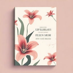 Generate a modern book cover for the book titled 'In the Loving Memory of Lilies'