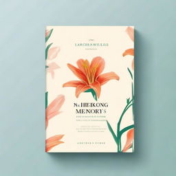 Generate a modern book cover for the book titled 'In the Loving Memory of Lilies'