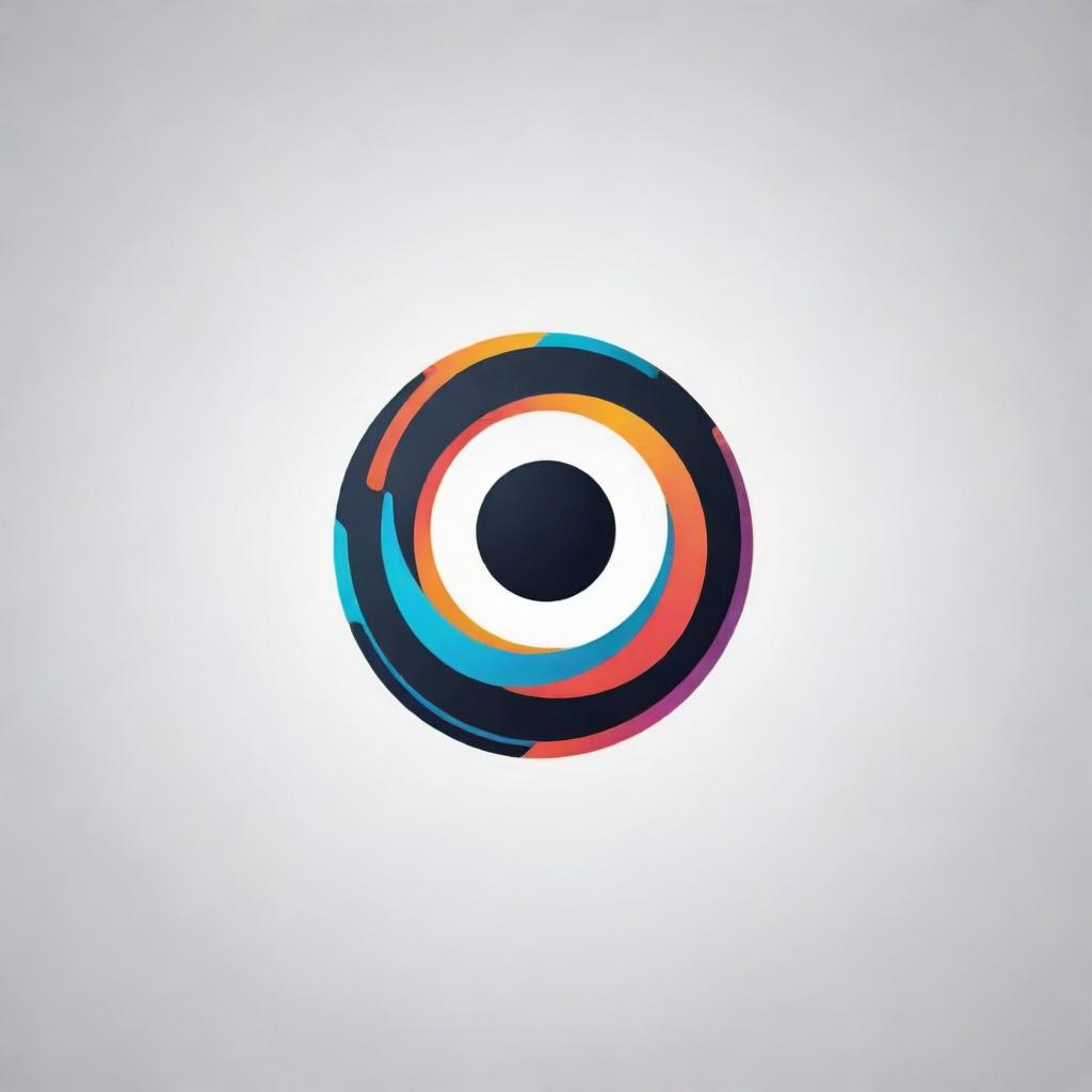 An eye-catching spherical logo design intended for a logo designer. It should be creative, modern and professional.