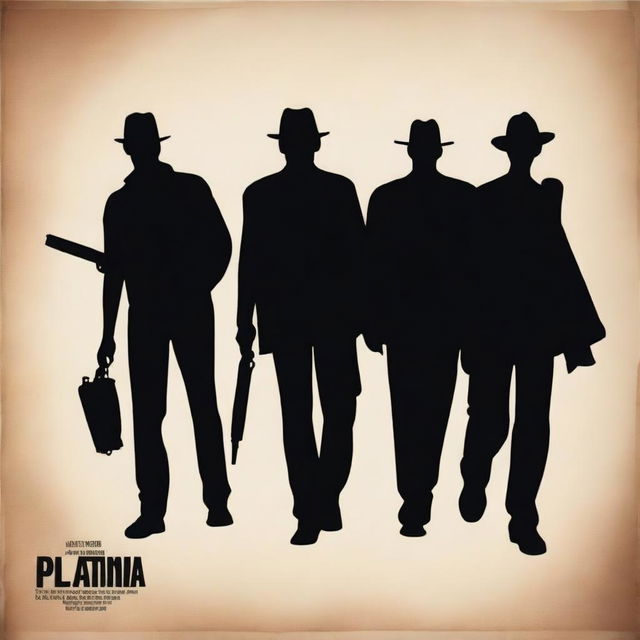 Generate a movie poster for a film named 'PLATINA'