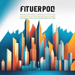 Create a captivating book cover for "Futureproof: Navigating Tomorrow's World"