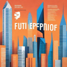 Create a captivating book cover for "Futureproof: Navigating Tomorrow's World"