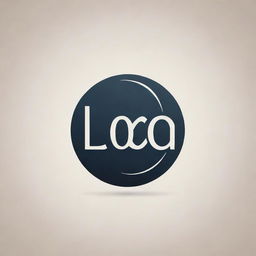 A spherical logo design for a logo designer featuring the word 'Logo'. It should be picturesque, blending modern typography and art.