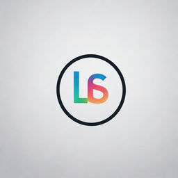 A unique spherical logo design for a logo designer, incorporating the letters 'LS' in the spelling. The design should embrace modern aesthetics and creativity.