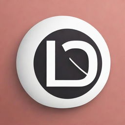 An attractive, spherical logo for an Instagram profile of a graphic designer. This logo utilizes the letters 'LS' in its spelling and embodies cutting-edge graphic design aesthetics.