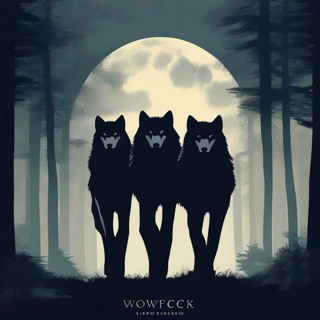 Create a movie poster for a film titled 'Wolfpack'