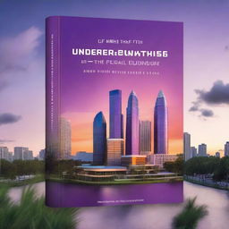 Create a book cover of dimensions 14x22 cm with the theme: "Urban Reform: The Futuristic Saga of Construction in Florida"