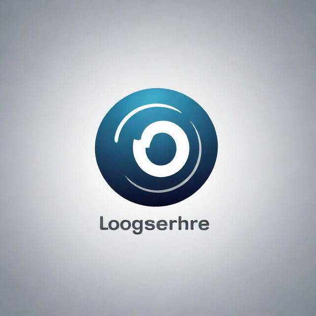 Design a professional and inspirational logosphere named 'logosphere'. Incorporating the letters 'LS', it is the epitome of next-level creativity in graphic design, making it a benchmark for logo designers.