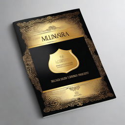 Create an ebook cover with the title 'Mente Milionária: Desbloqueie seu Potencial para o Sucesso'