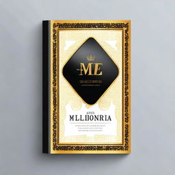 Create an ebook cover with the title 'Mente Milionária: Desbloqueie seu Potencial para o Sucesso'