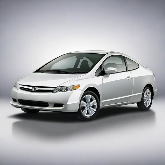 Generate an image of a Honda Civic LX from the year 2009