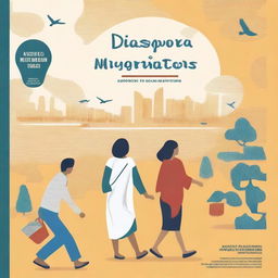 Design a book cover for the title 'Diaspora Journey: Philippine Migration and Diaspora Narratives'