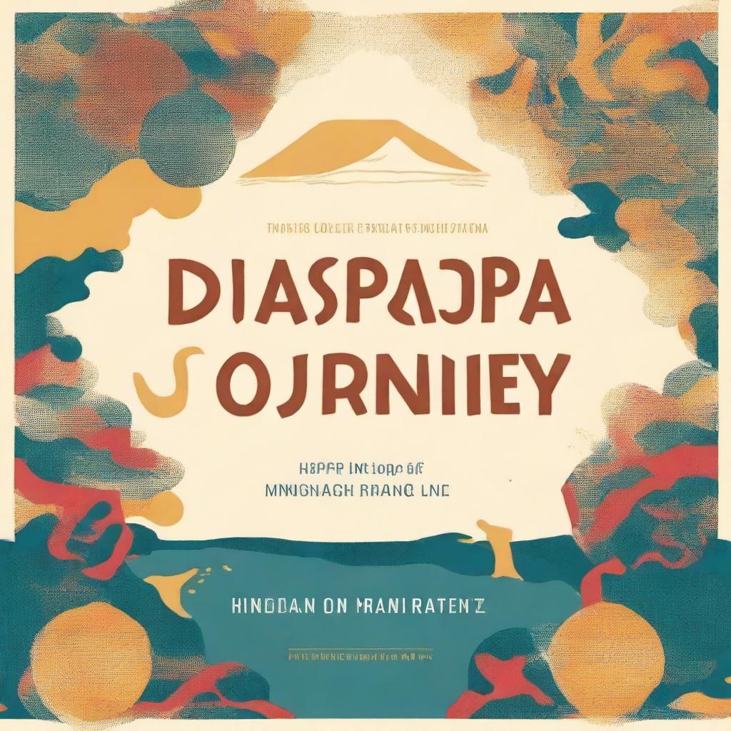 Design a book cover for the title 'Diaspora Journey: Philippine Migration and Diaspora Narratives'