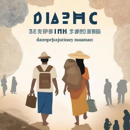 Design a book cover for the title 'Diaspora Journey: Philippine Migration and Diaspora Narratives'