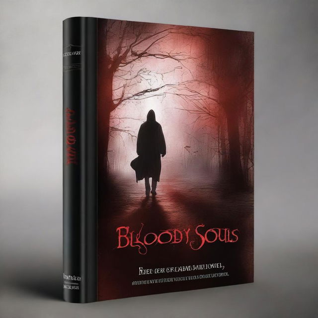 Generate a book cover for a story named 'Bloody Souls'