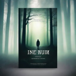 Create a captivating and intriguing book cover with a mysterious aura