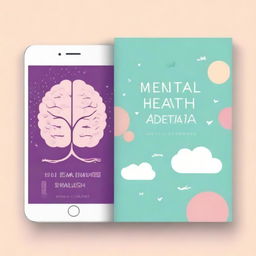 Create an ebook cover for a book about mental health