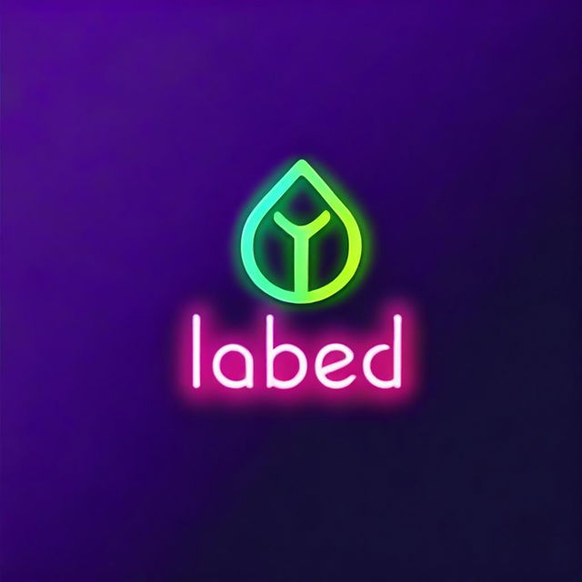 Create an image featuring the name 'Isabel' illuminated by a neon-style glow.