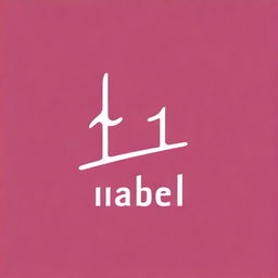 Create an image with the name 'Isabel' prominently displayed.