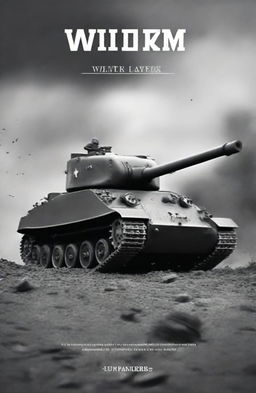 Create a beautiful historical book cover titled 'WWII'