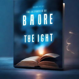 Create a book cover for a book titled 'The Dangers of Blue Light'