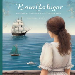 Revise the image of the book cover to show Pearl Sparrow from the back, so her face is not visible