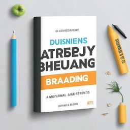 A book cover for a personal branding guide targeted towards students and the young generation