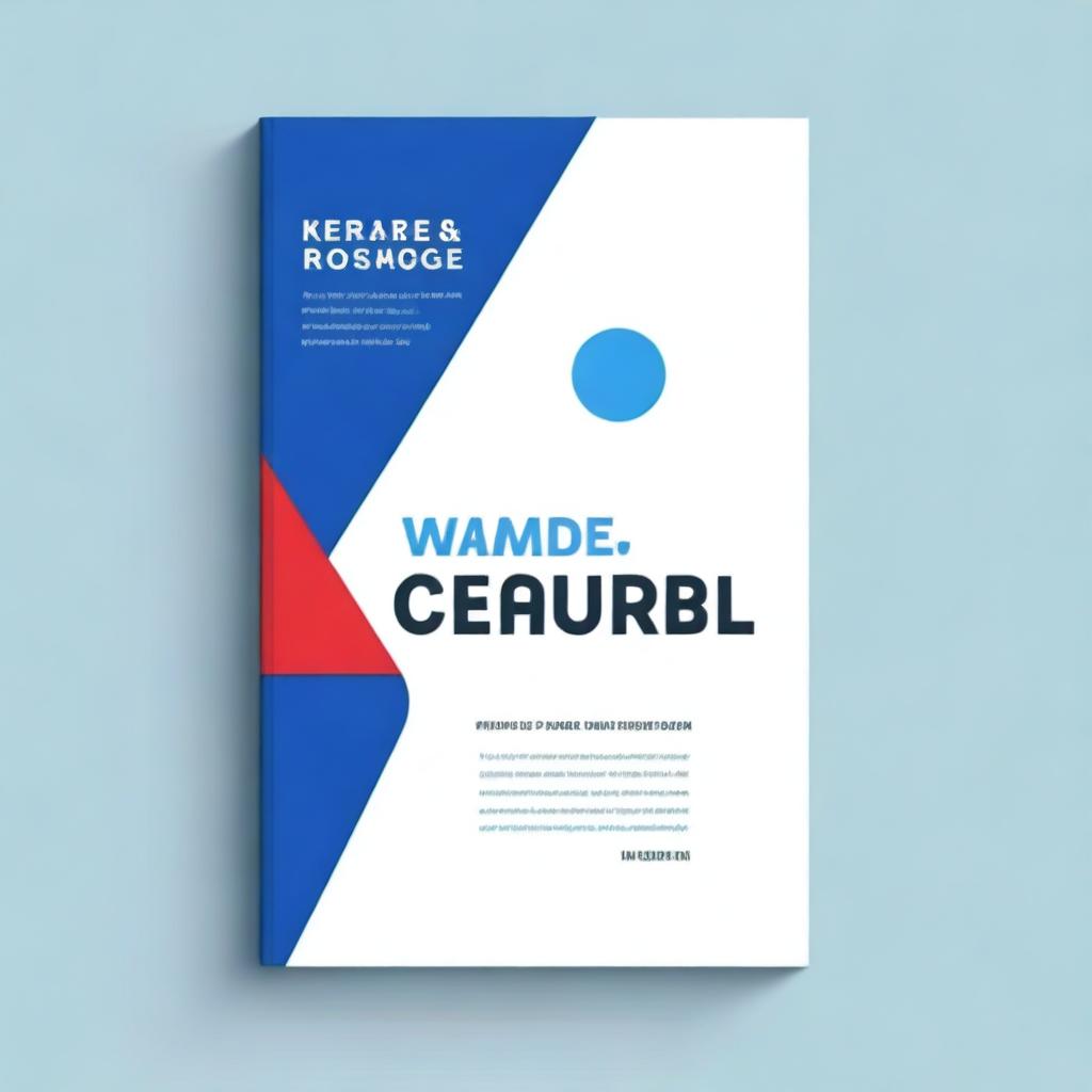 Generate an image of a book cover for a personal branding guide