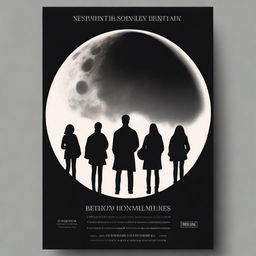 Create a realistic A3 size movie poster about student life